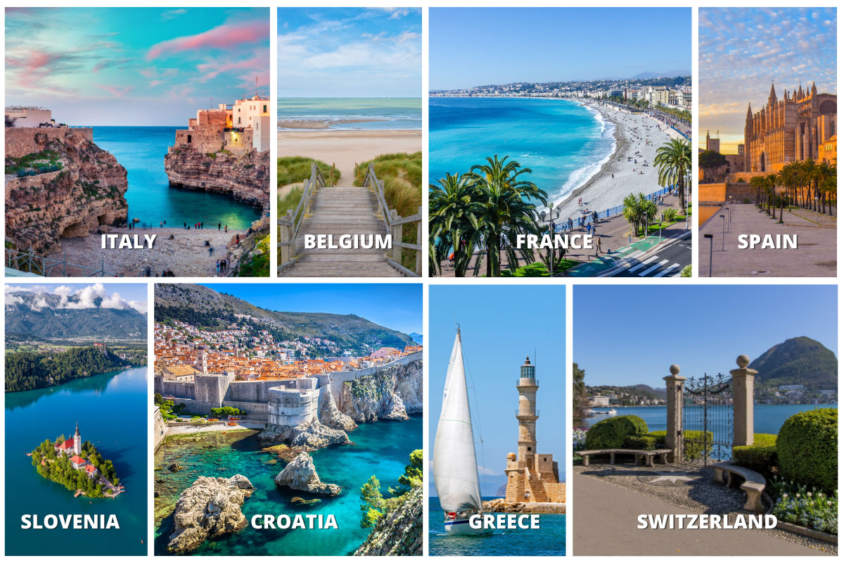 Happy.Rentals' locations all over Europe