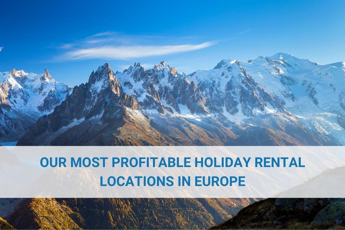 Stunning Mont Blanc View, Happy.Rentals most profitable holiday location with year-round bookings. 