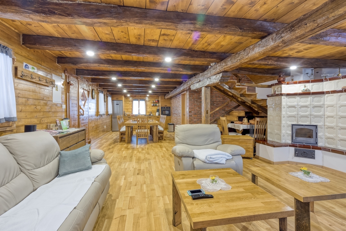 Eco House Lina with sustainable LED lights and sauna--Happy.Rentals' property ID 5744 in Lopatinec, Croatia