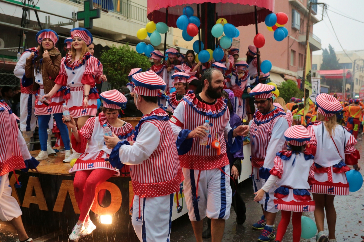 The Carnival Parade in Rethymno, Crete, one of Greece's most famous Carnival