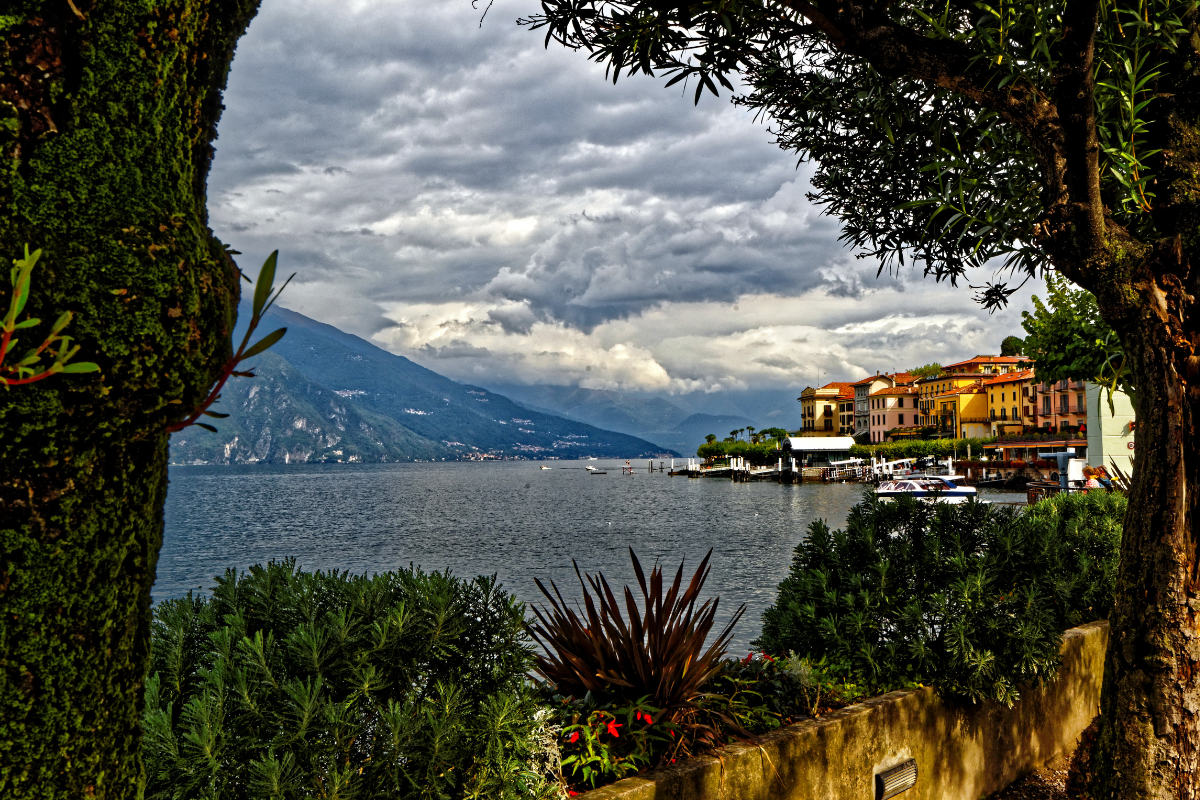 A view from Bellaggio lakefront, Lake Como