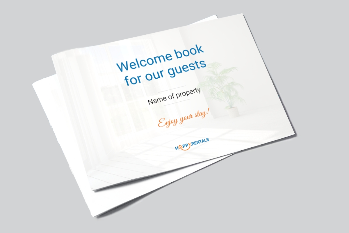 Il welcome book di Happy.Rentals per gli ospiti