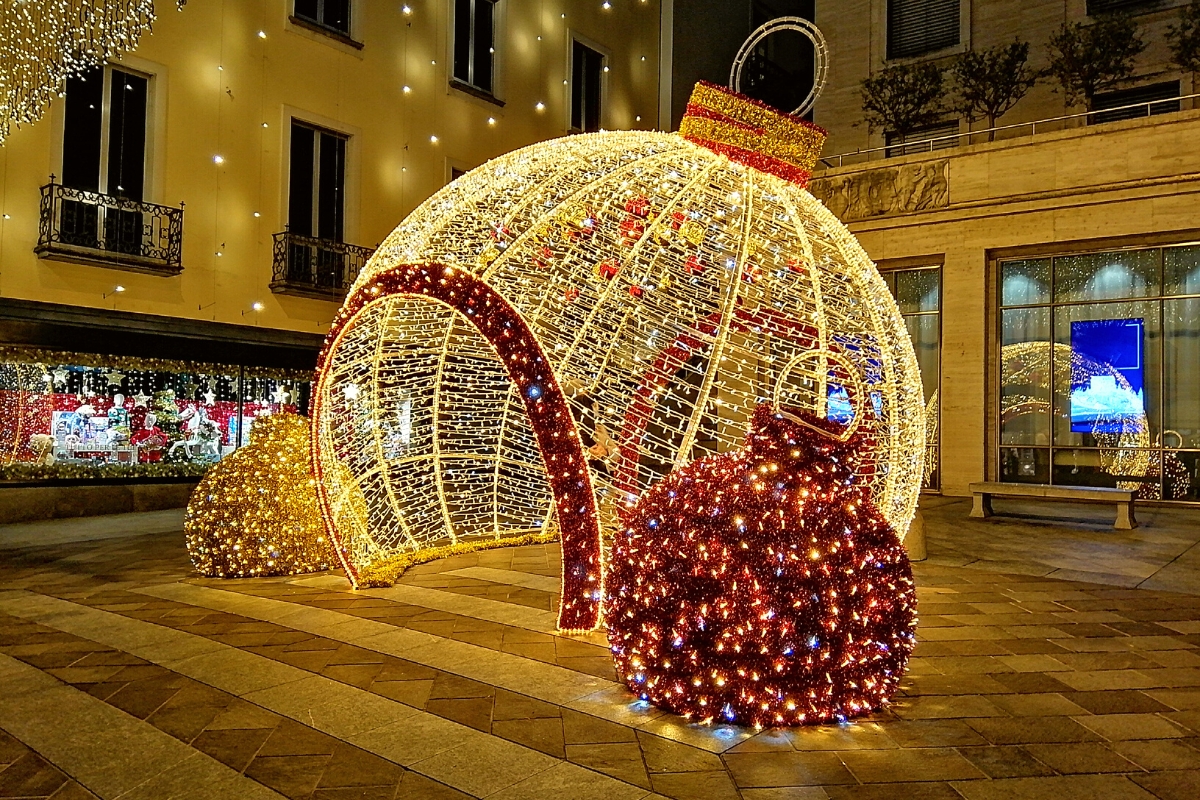 Lugano’s enchanting Christmas decorations