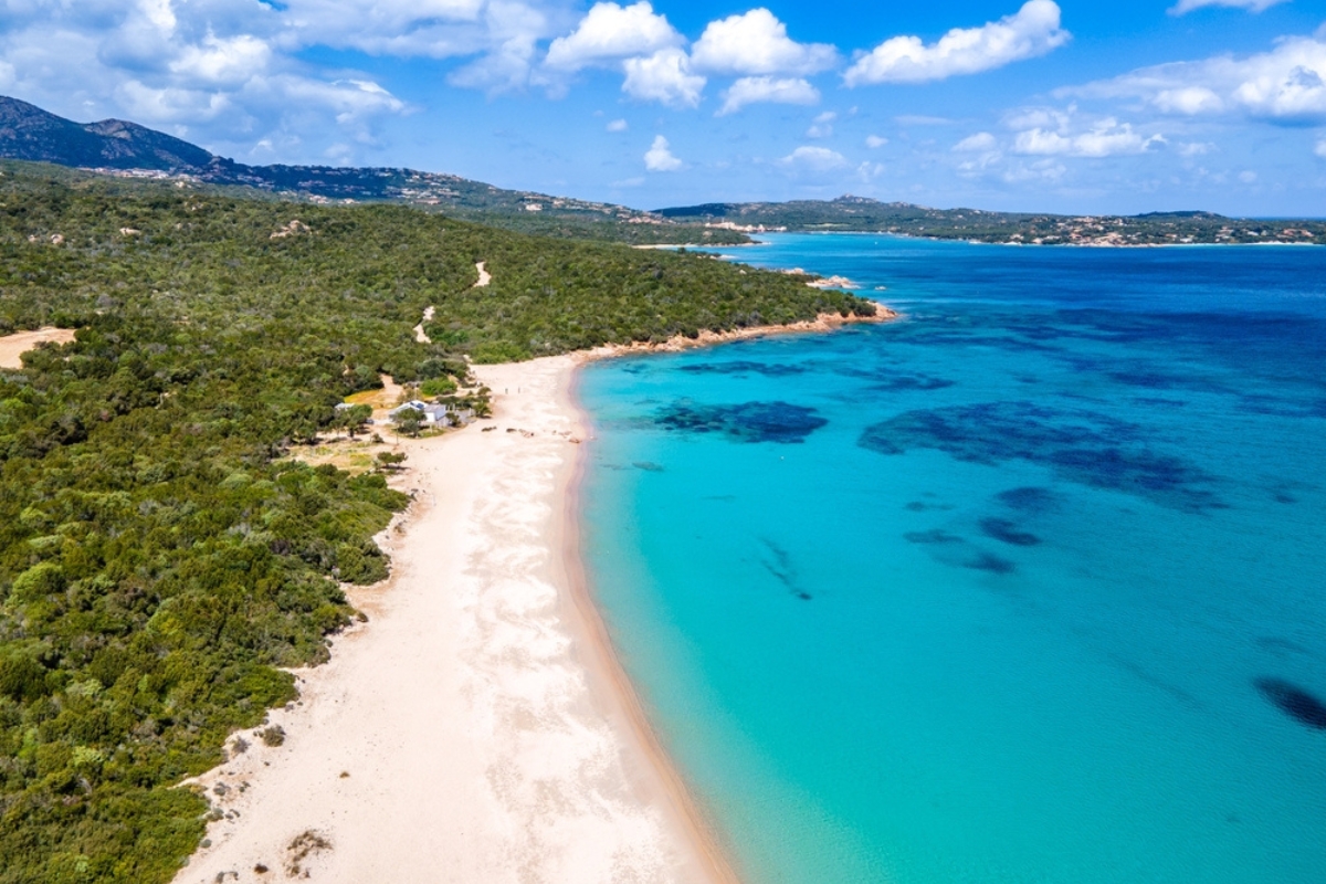 Spiaggia di Liscia Ruja Sardegna, Italia