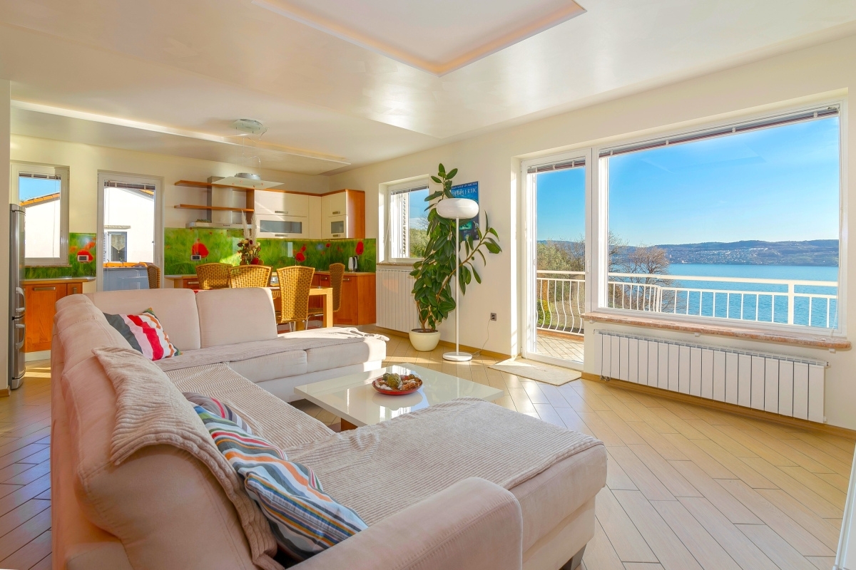 The living room of the property  ID 4550, with Wi-Fi throughout the house