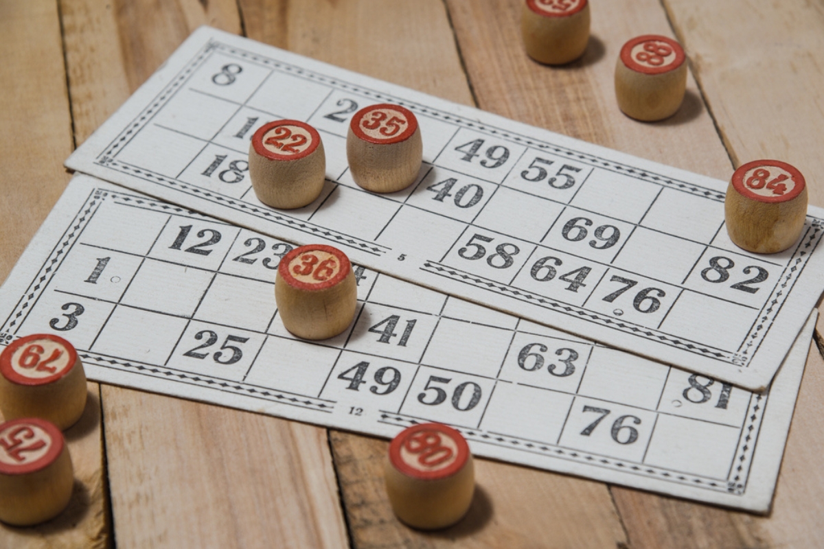 Tombola or bingo, a very common game to play with family and friends in Italy during the Christmas holidays and New year celebrations