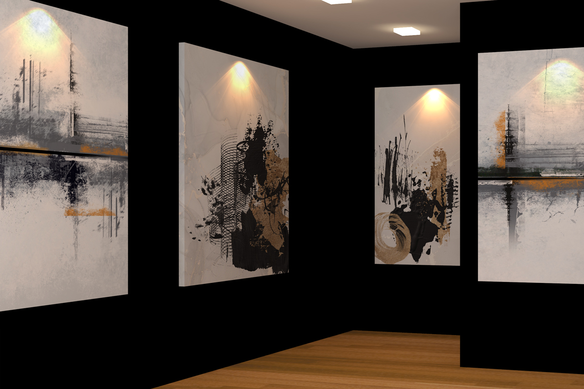 Paintings from the Open Gallery Weekend in Knokke-Heist